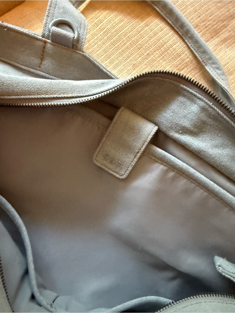 Beis x GAP - Canvas travel tote in Jean - Picture 10 of 10
